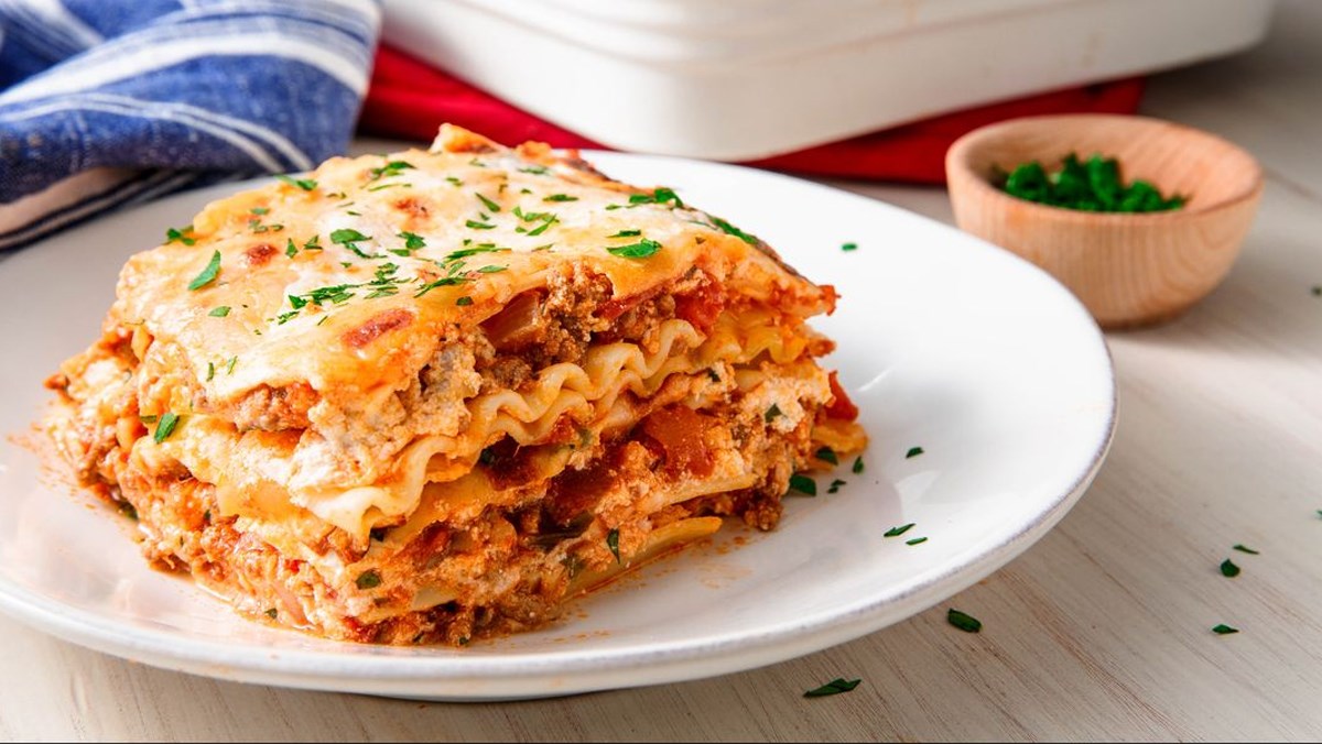 Món Lasagna đẹp mắt